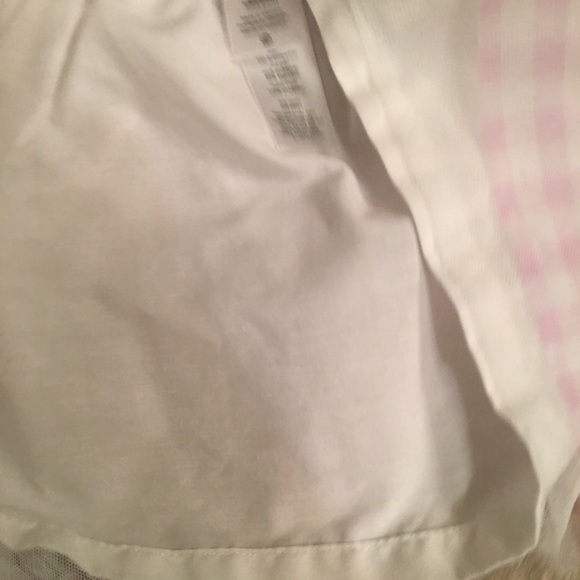 Carter’s 3T 2T Tutu Skirt Plaid Gold Sparkly Band elastic purple white - Picture 4 of 4